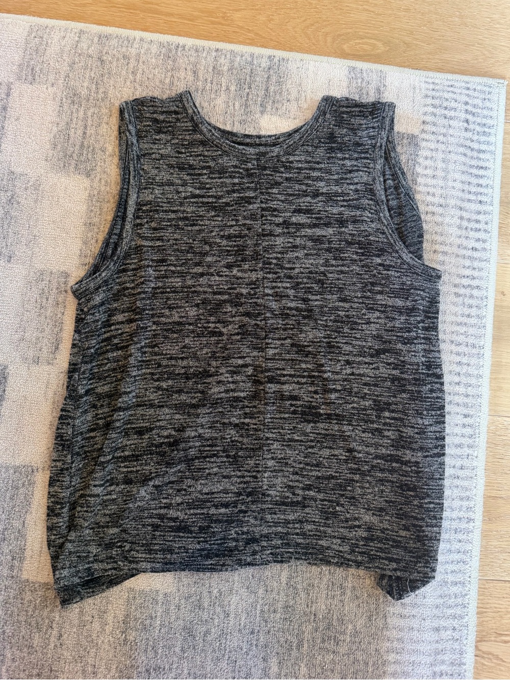 Rag & Bone Jean - Sleeveless Heathered Knit Tank Top
